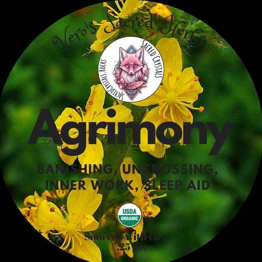 Herb Garden - Organic Agrimony .25oz
