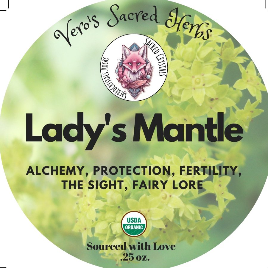 Organic Lady&#39;s Mantle - .25oz - Sacred Crystals Herbs