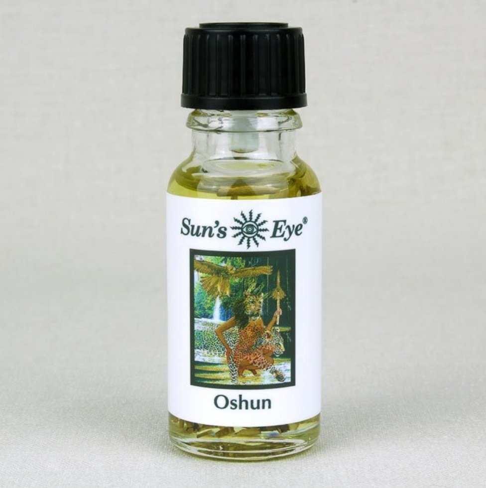 Oshun Oil .5 oz - Sacred Crystals 0.5 oz Oils