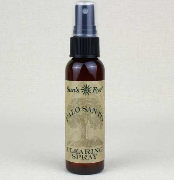 Palo Santo Clearing Spray 8 oz - Sacred Crystals Fine Mist Sprays