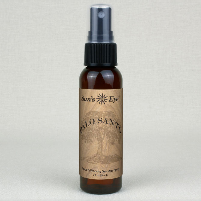 Palo Santo Clearing Spray — Sun's Eye bottle