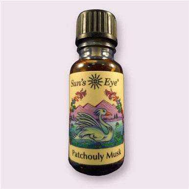 Patchouly Musk Oil .5 oz - Sacred Crystals 0.5 oz Oils