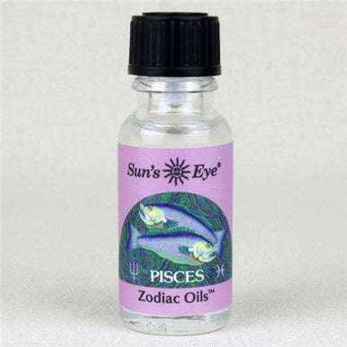 Pisces Zodiac Oil .5 oz - Sacred Crystals 0.5 oz Oils