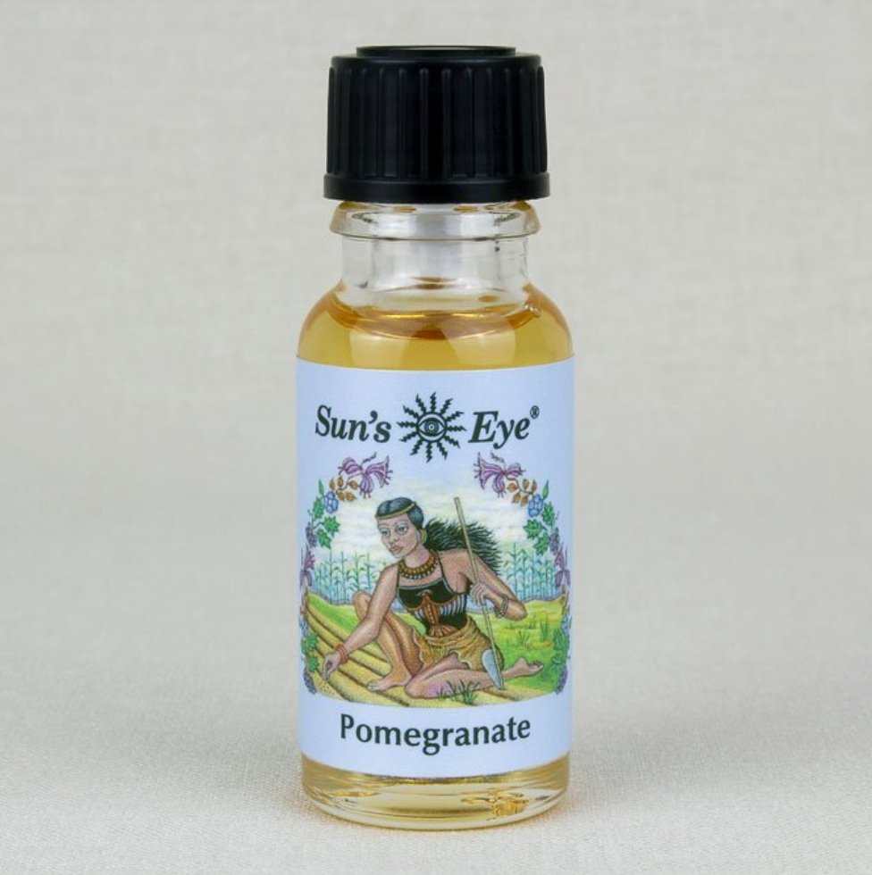 Pomegranate Oil .5 oz - Sacred Crystals 0.5 oz Oils