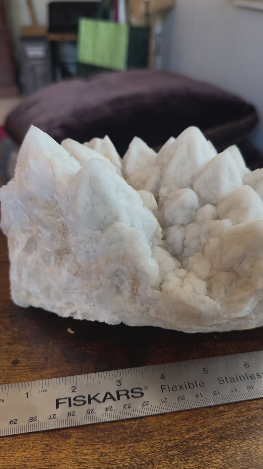 6.6lb Pineapple Candle Quartz Specimen (RARE)
