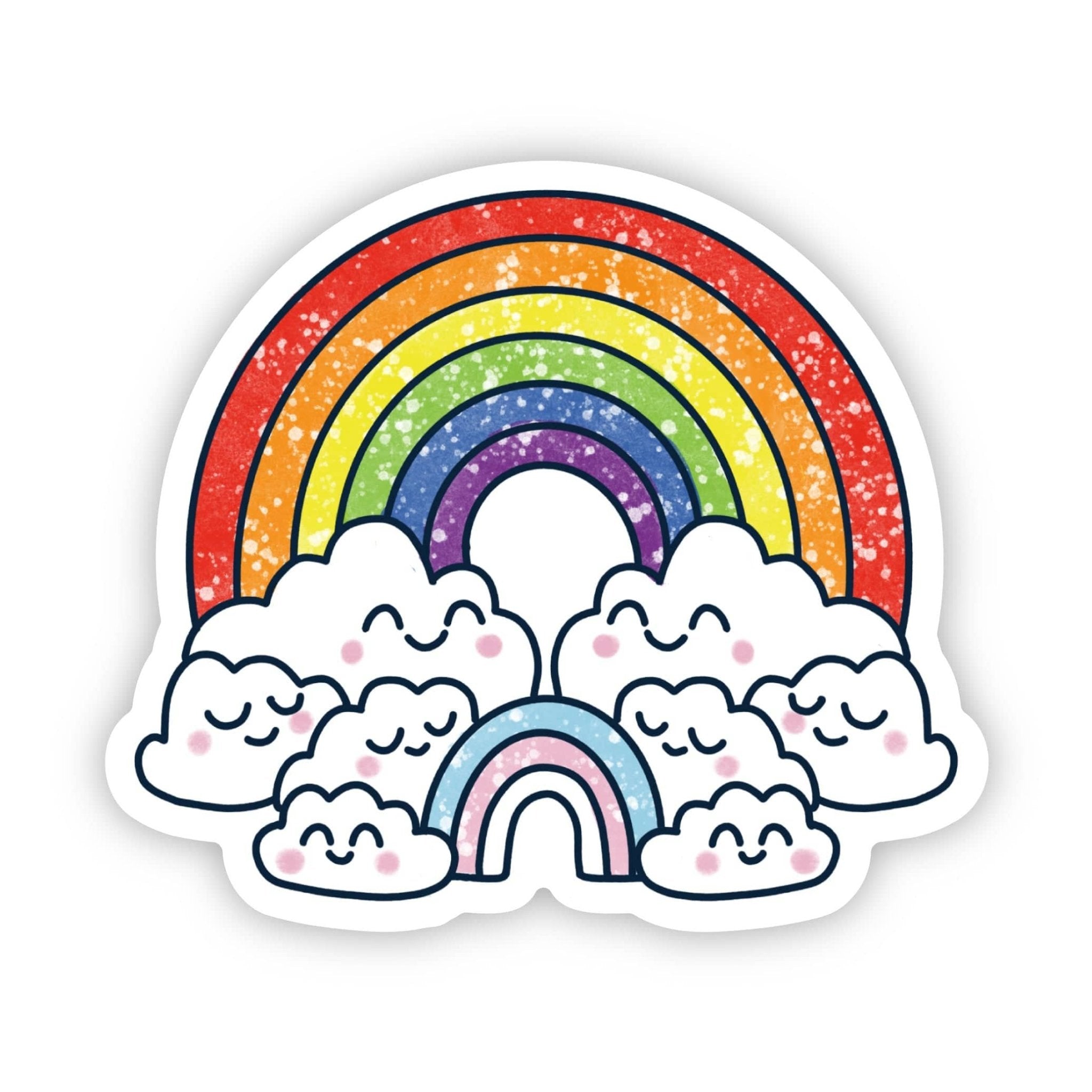 Pride Rainbows Sticker - Sacred Crystals Stickers