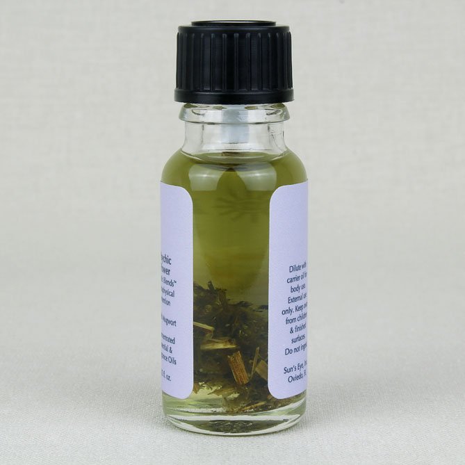 Psychic Power Oil — back label