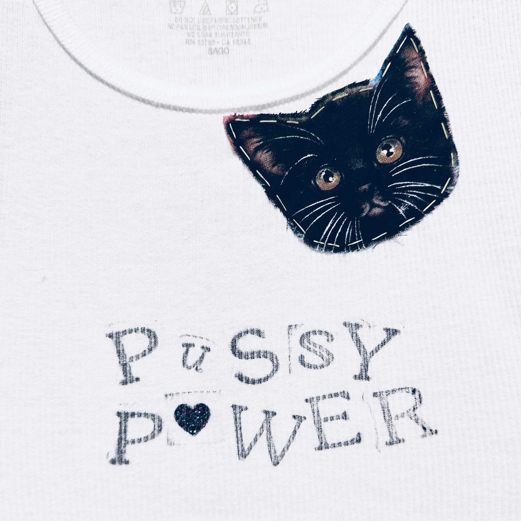 Pussy Army - "Pussy Wife Beater" - Sacred Crystals Apparel