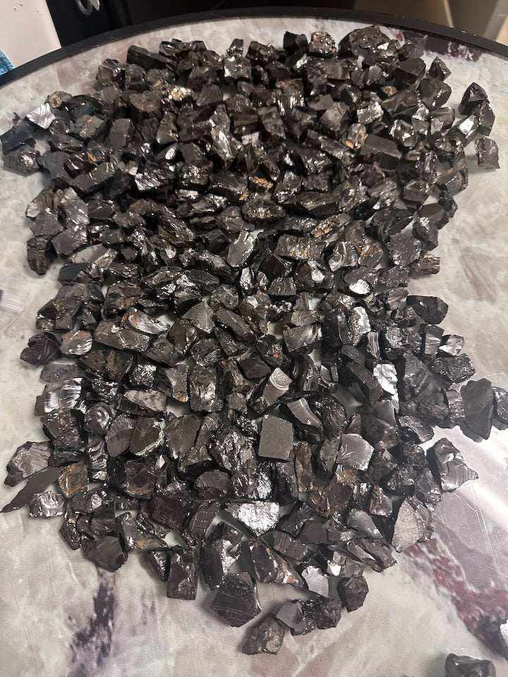 Raw Russian Shungite - Sacred Crystals Rough Stones