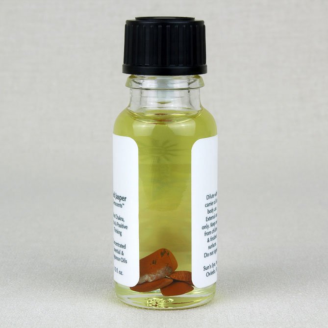Red Jasper Oil — back label