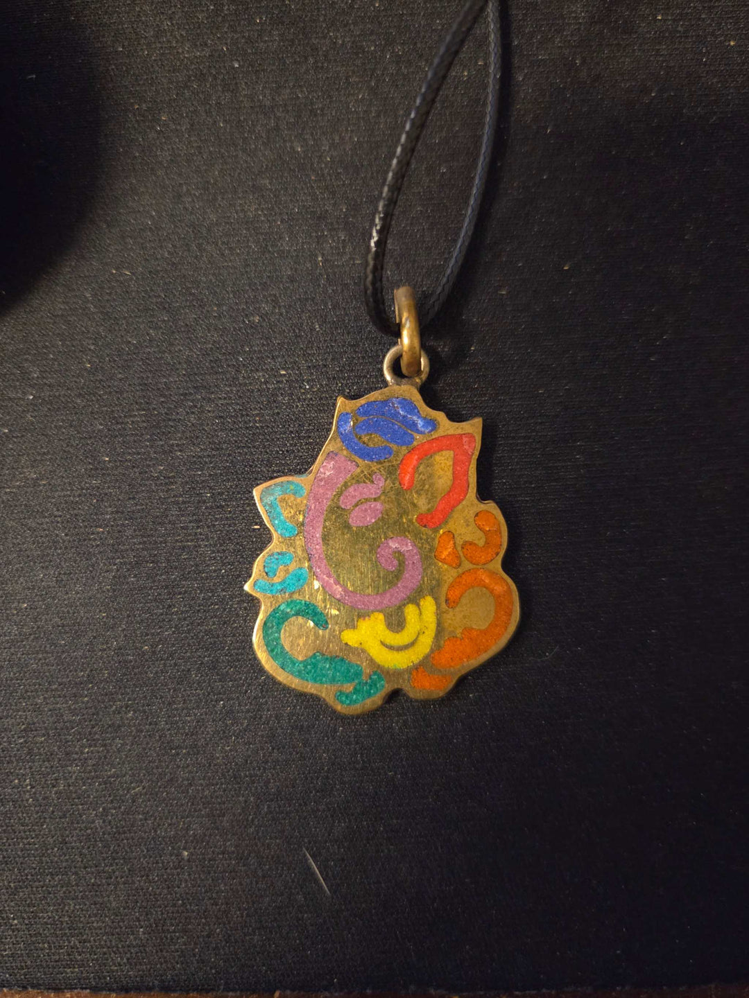 Ganesh Chakra Pendant Necklace