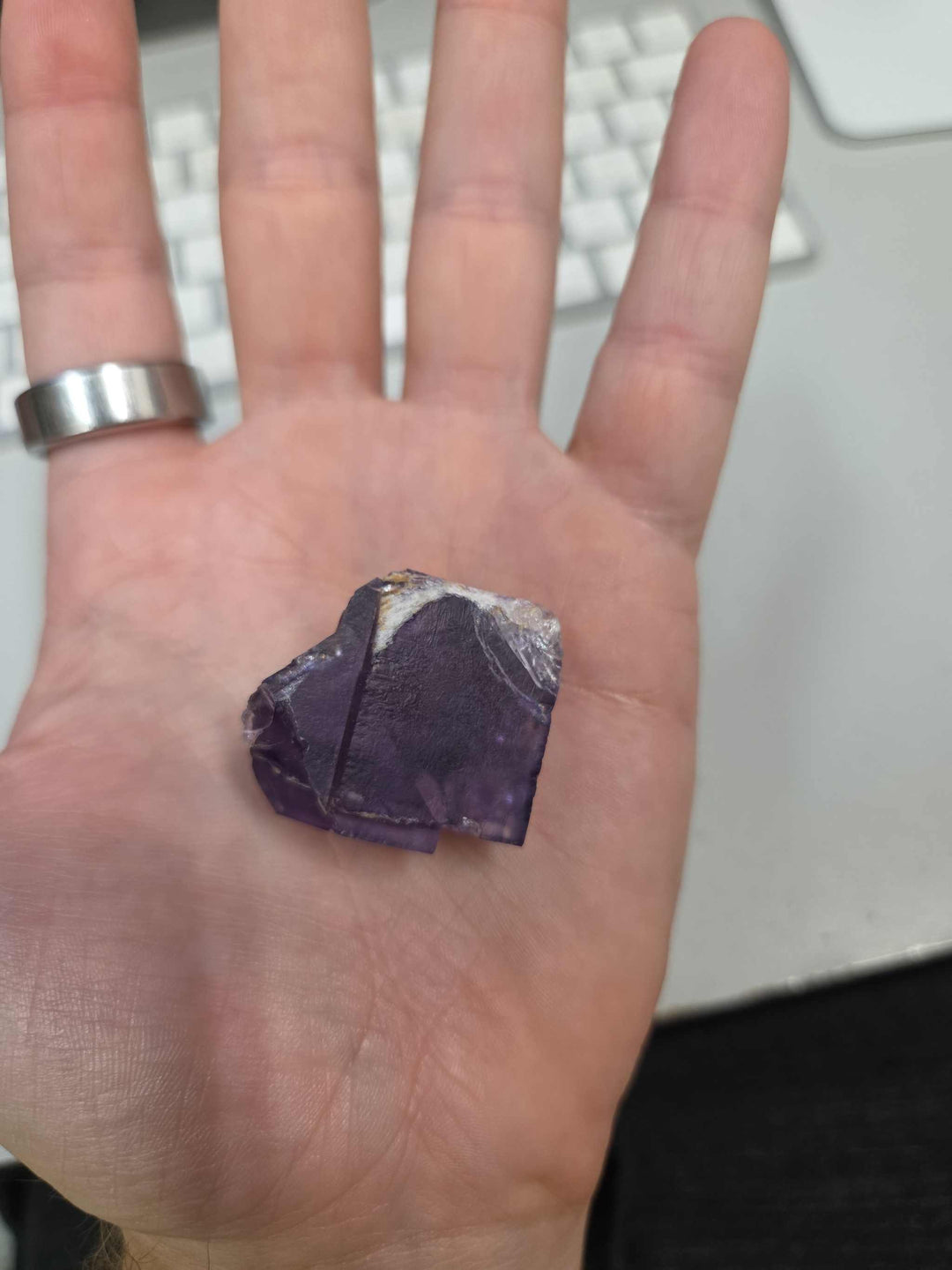 Purple Fluorite Specimen 1.05oz (Oracle&
