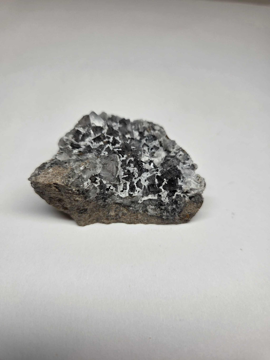 Phantom Purple Fluorite in a Calcite Matrix (Peaks of Snow and Lavender)
