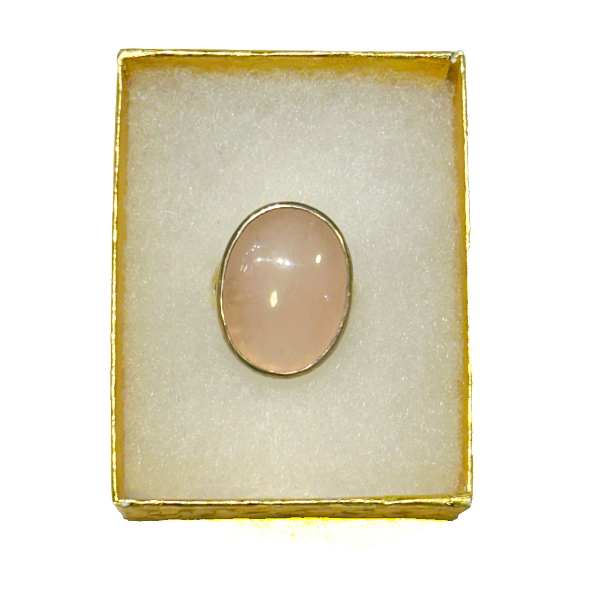 Rose Quartz Ring - Size 6 - “Wishing” - Sacred Crystals Rings