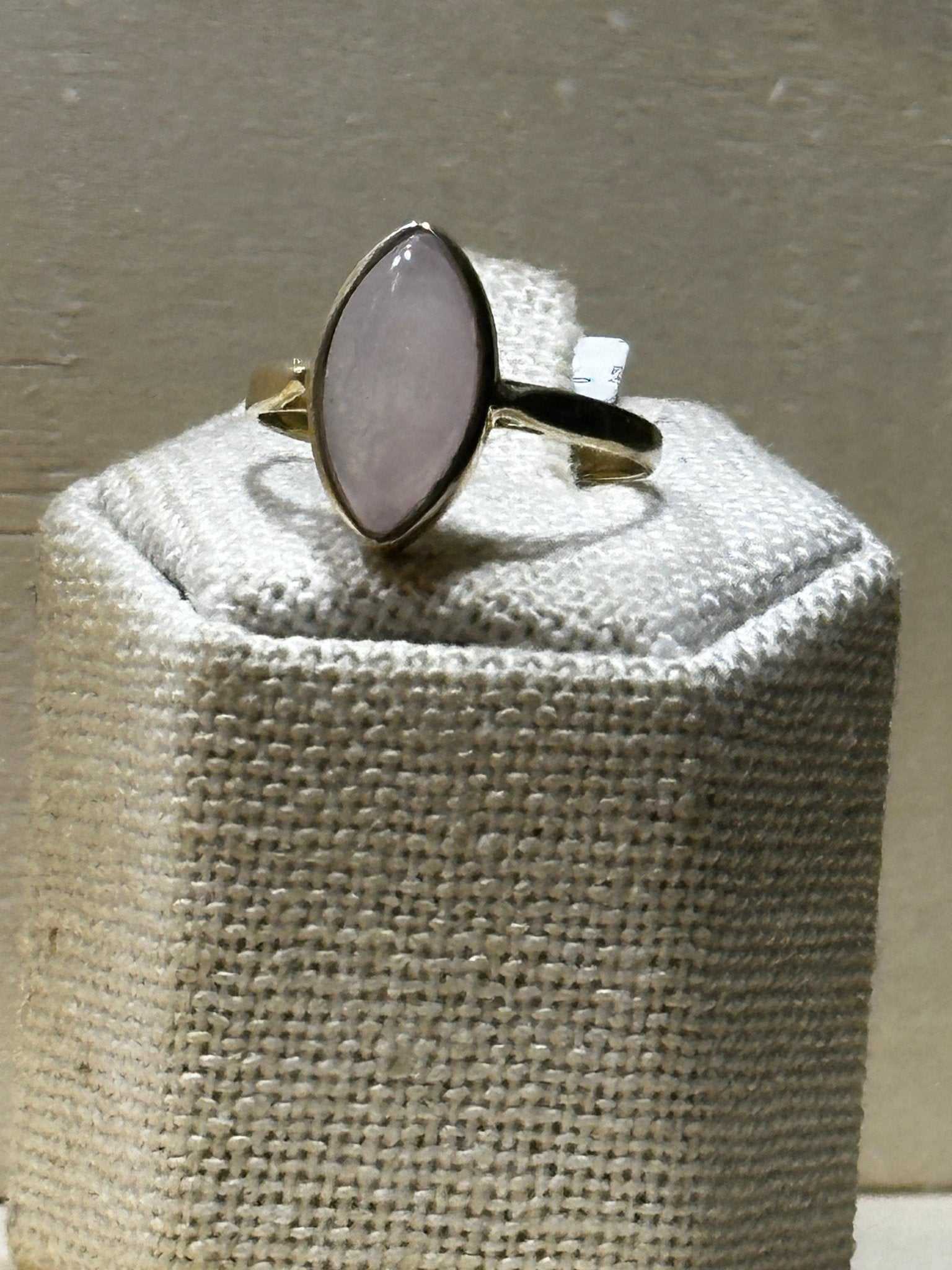 Rose Quartz Ring Size 8 (2.6024) - Sacred Crystals Rings