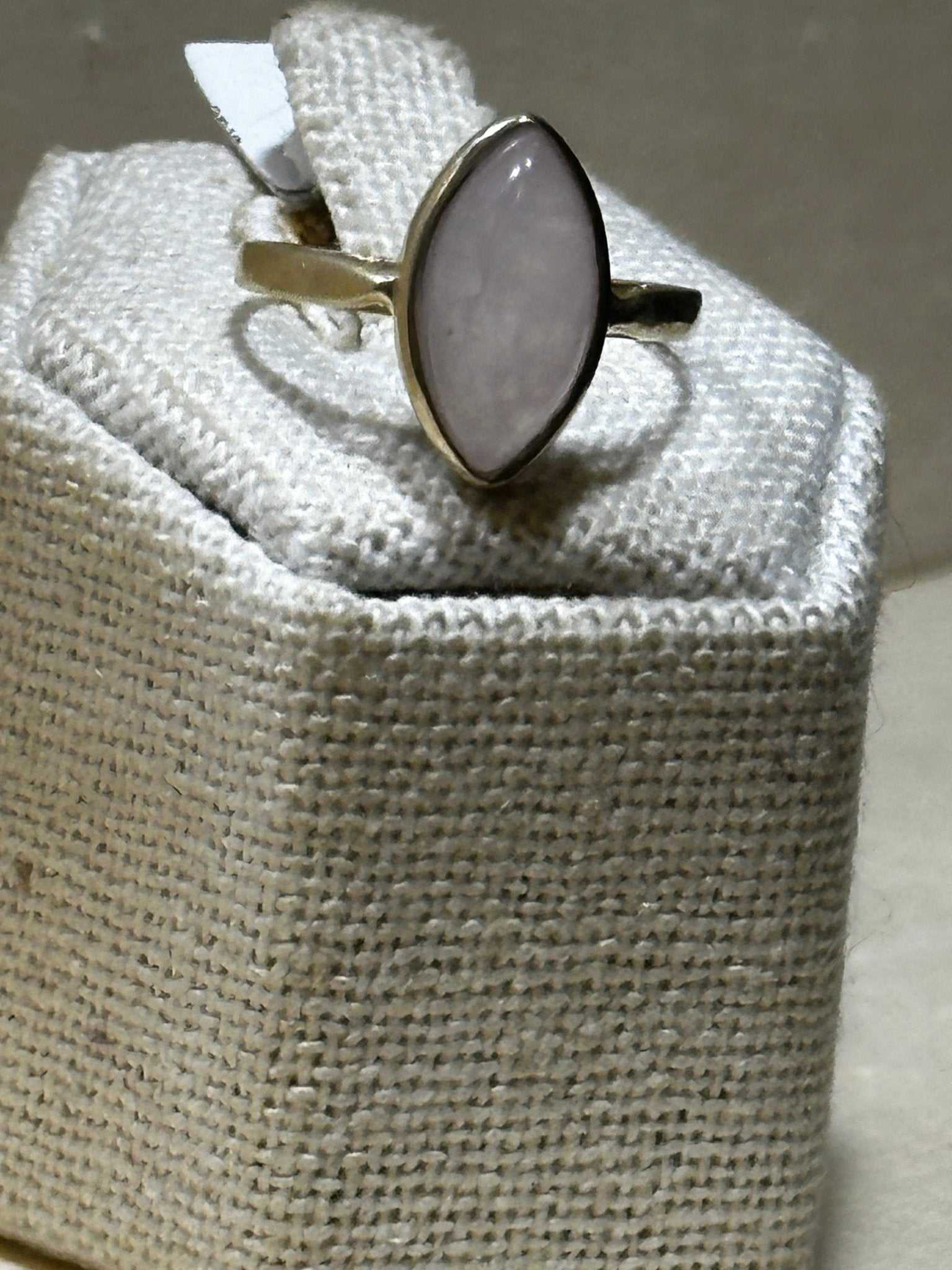 Rose Quartz Ring Size 8 (2.6024) - Sacred Crystals Rings