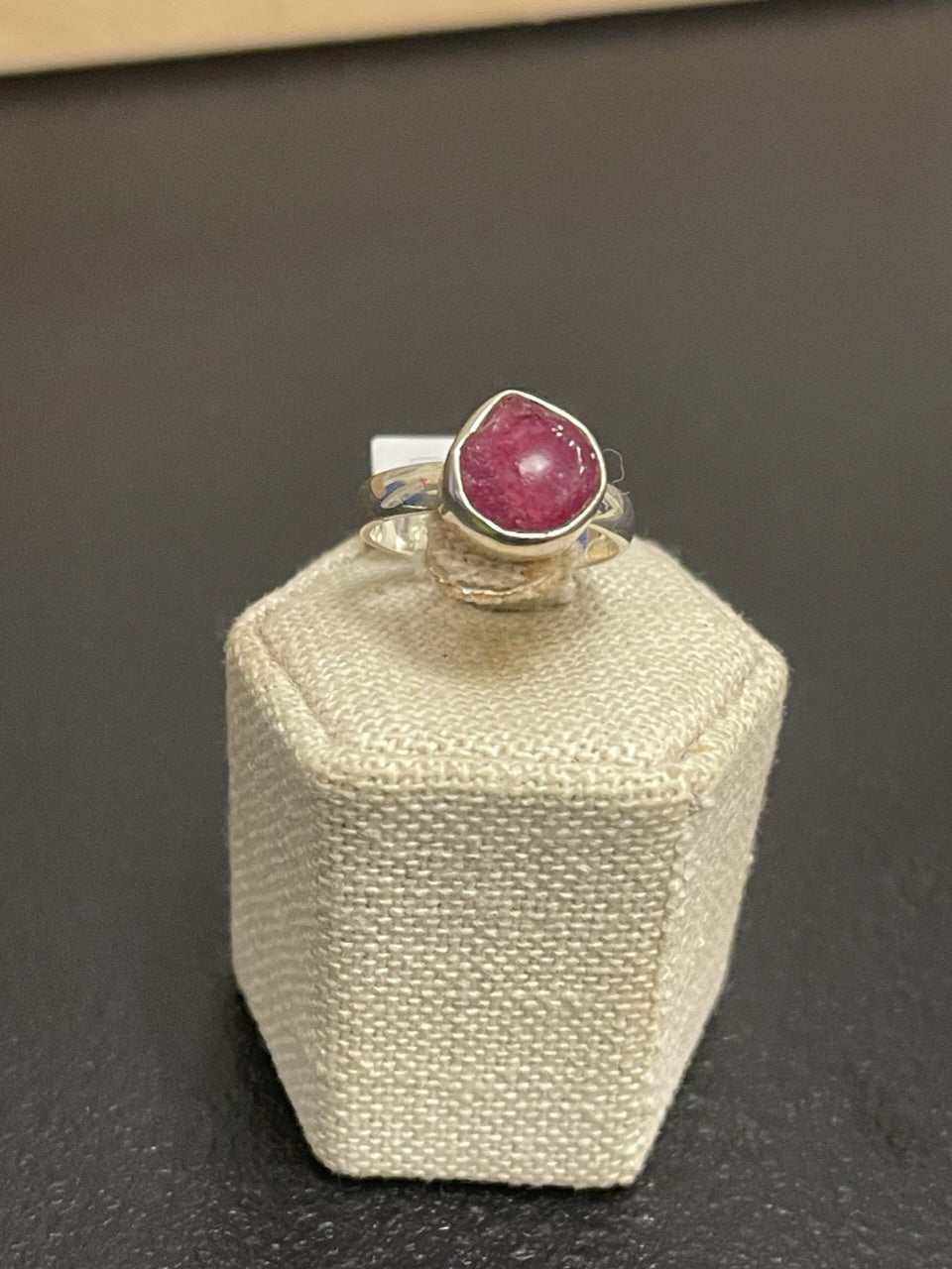 Ruby Ring Size 8 - “Ethereal Wisdom” - Sacred Crystals Rings