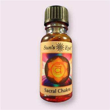 Sacral Chakra Oil .5 oz - Sacred Crystals 0.5 oz Oils