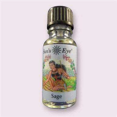 Sage Oil .5 oz - Sacred Crystals 0.5 oz Oils