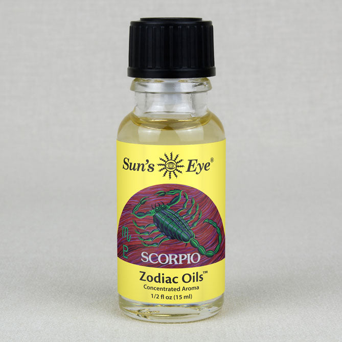 Scorpio Zodiac Oil — Sun's Eye bottle