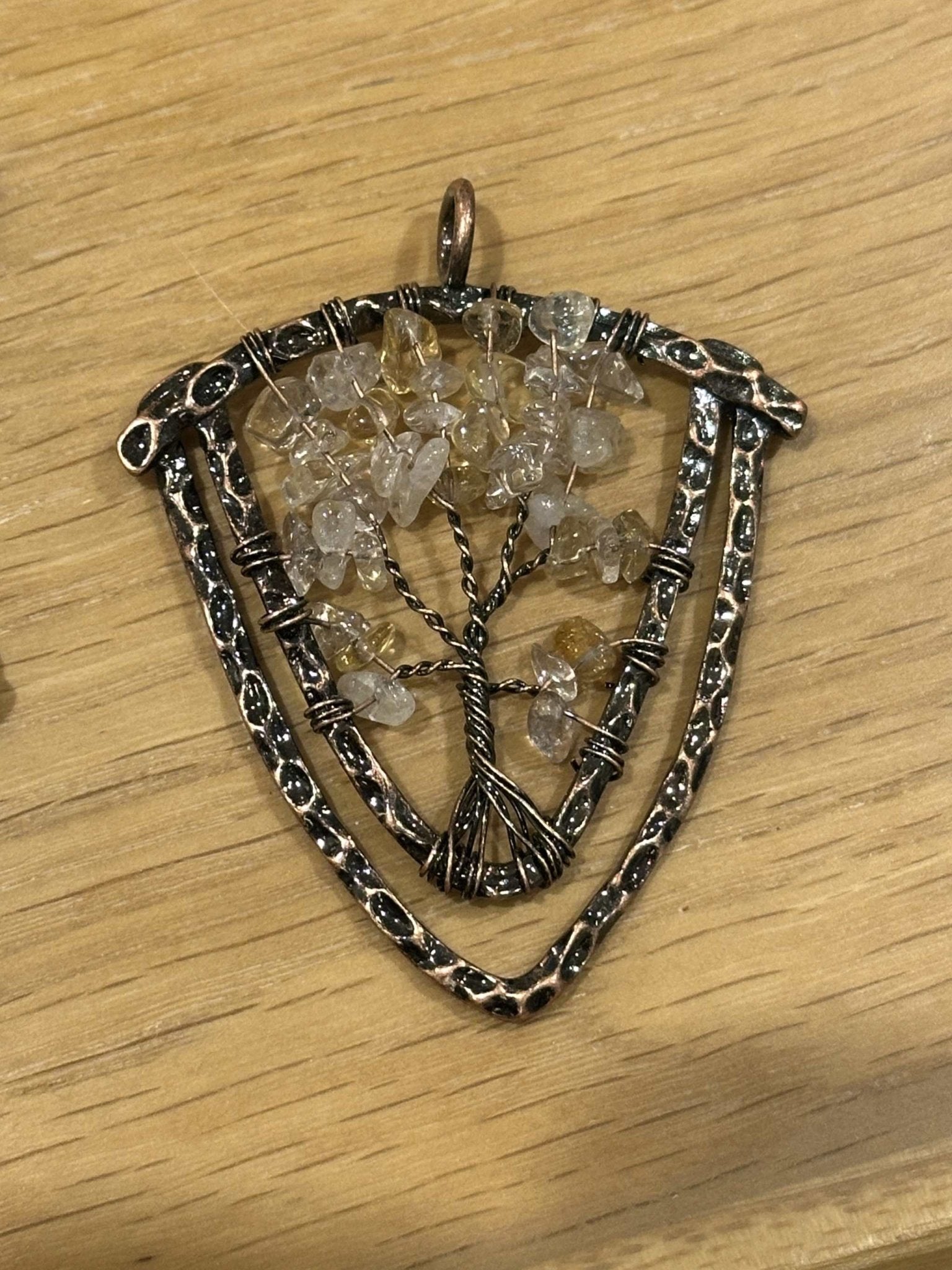 Shielded Tree Of Life Necklace - Sacred Crystals Chains and Necklaces