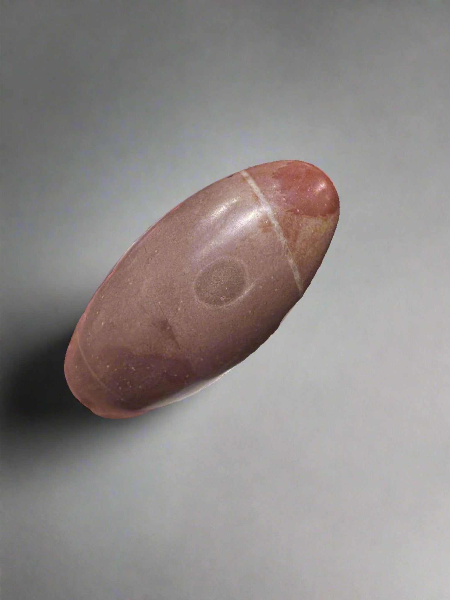 Shiva Lingam - 2 Tone Brown Red (6&quot;) &quot;Spot&quot; - Sacred Crystals All Crystals