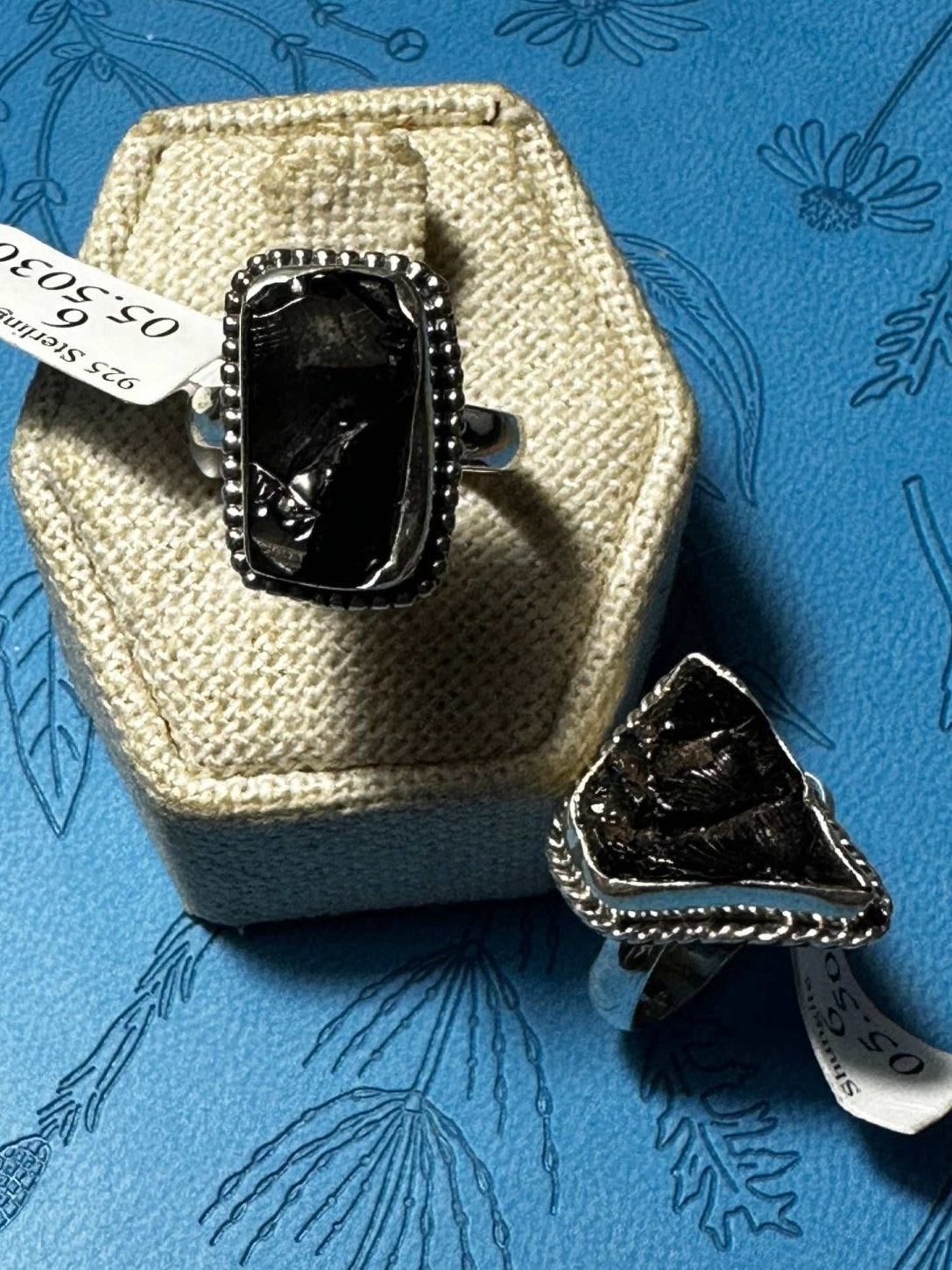 Shungite Ring 05.5030 - Sacred Crystals Rings