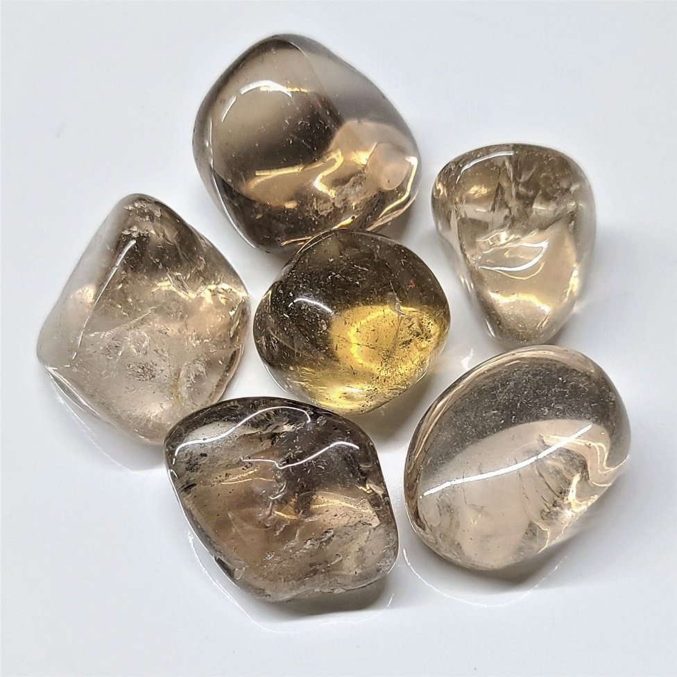 Smokey Quartz Tumbled Stone - Sacred Crystals Tumbled Stones