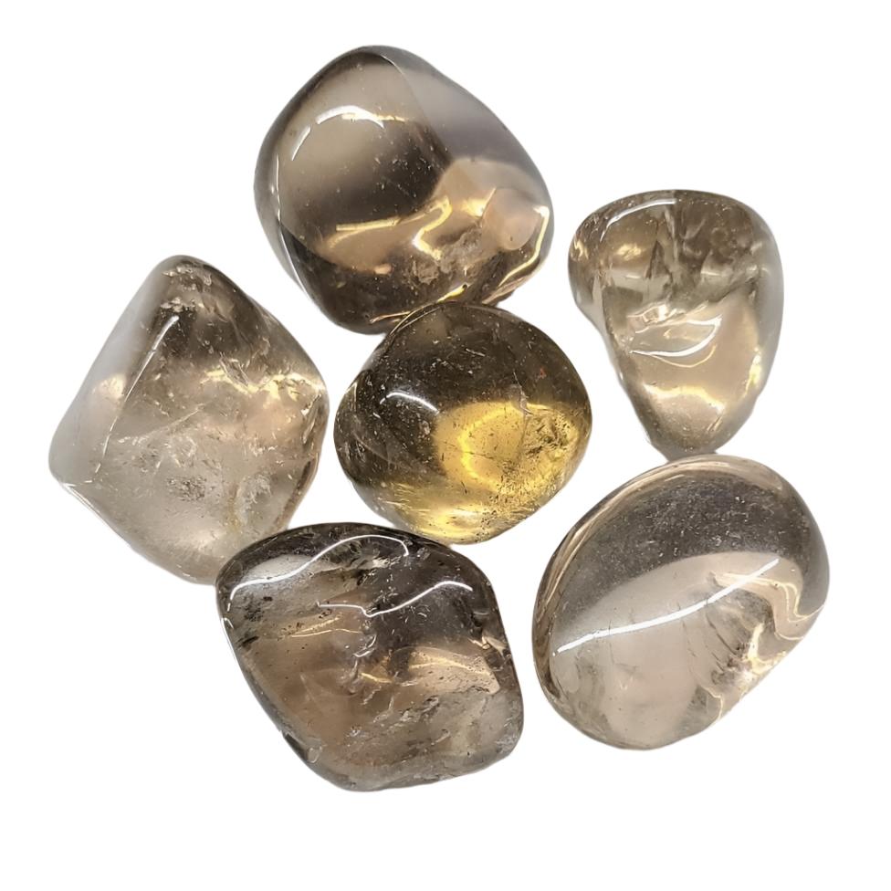 Smokey Quartz Tumbled Stone - Sacred Crystals Tumbled Stones