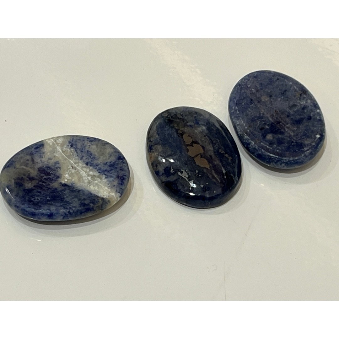 Sodalite Comfort Stone - Sacred Crystals Tumbled Stones
