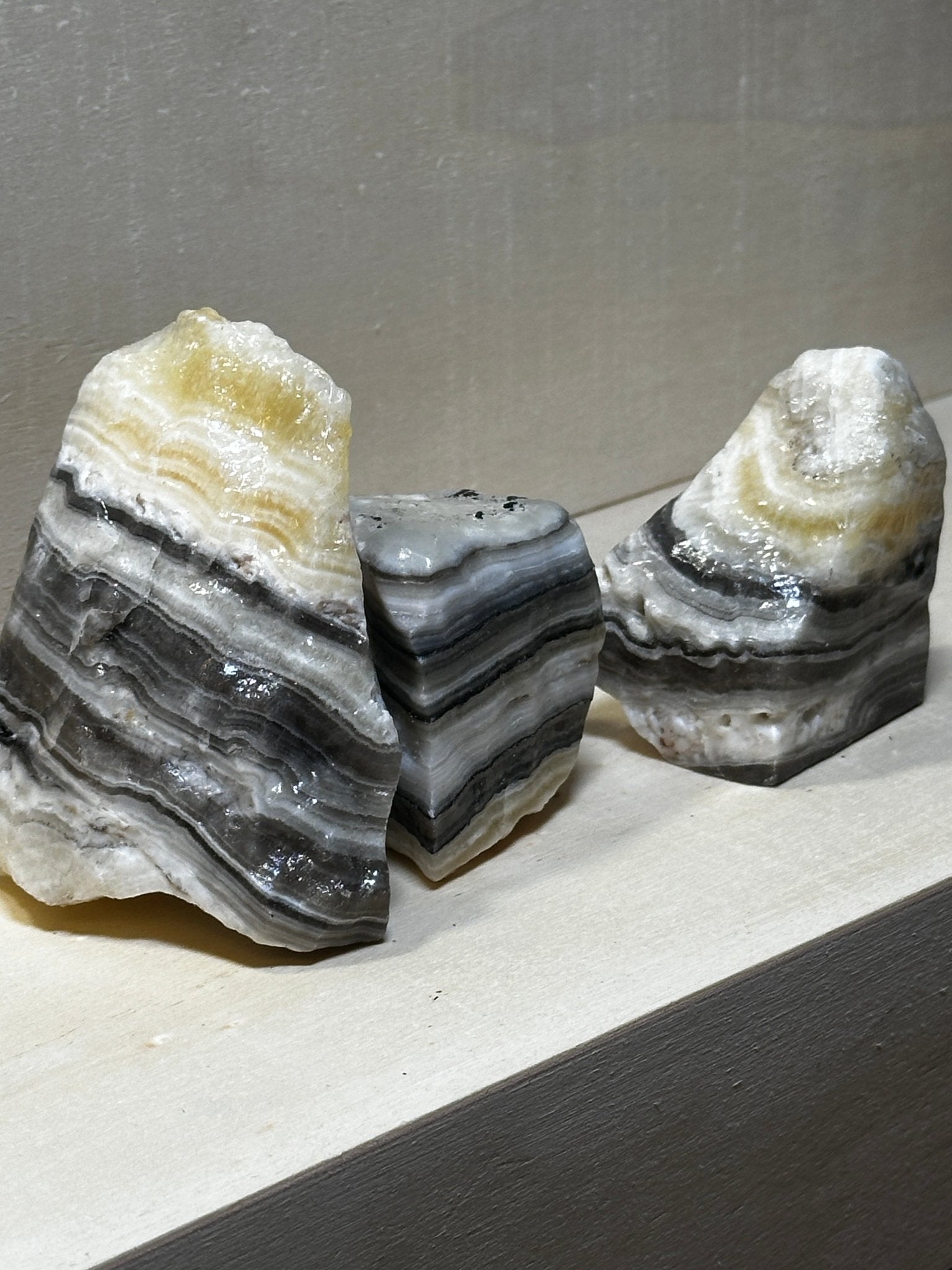 Solar Shamanite Rough Palm Stone - Sacred Crystals Rough Stones