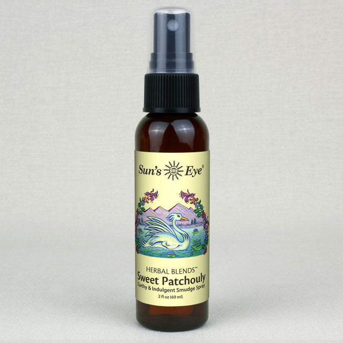 Sweet Patchouly Mist Spray — Sun's Eye bottle