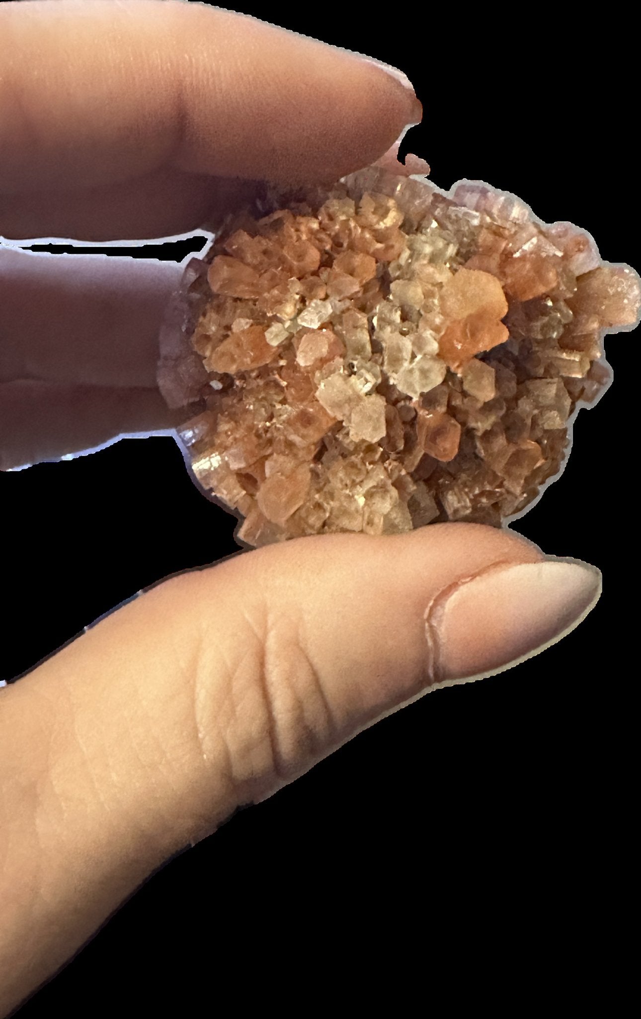 Sputnik Aragonite Specimen - Sacred Crystals All Crystals
