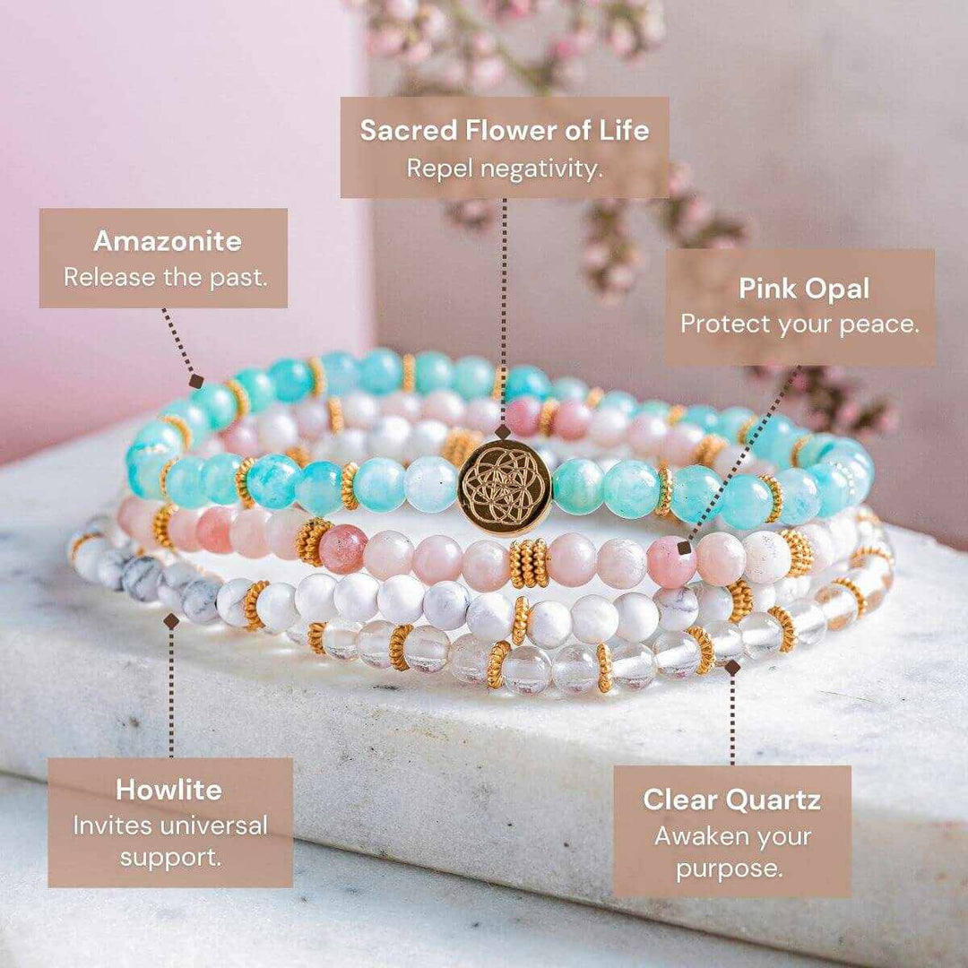 Stress Reliever Bracelet Pack of 4