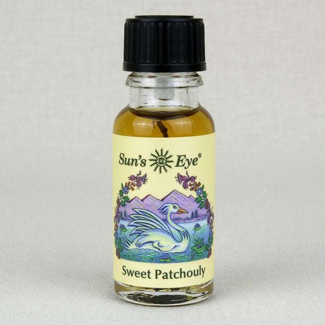 Sweet Patchouly Oil .5 oz - Sacred Crystals 0.5 oz Oils