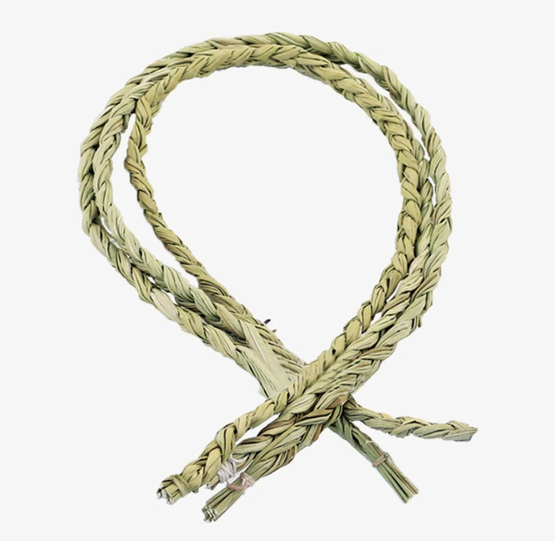 Sweetgrass Braid - 30" - Sacred Crystals Smudge Sticks