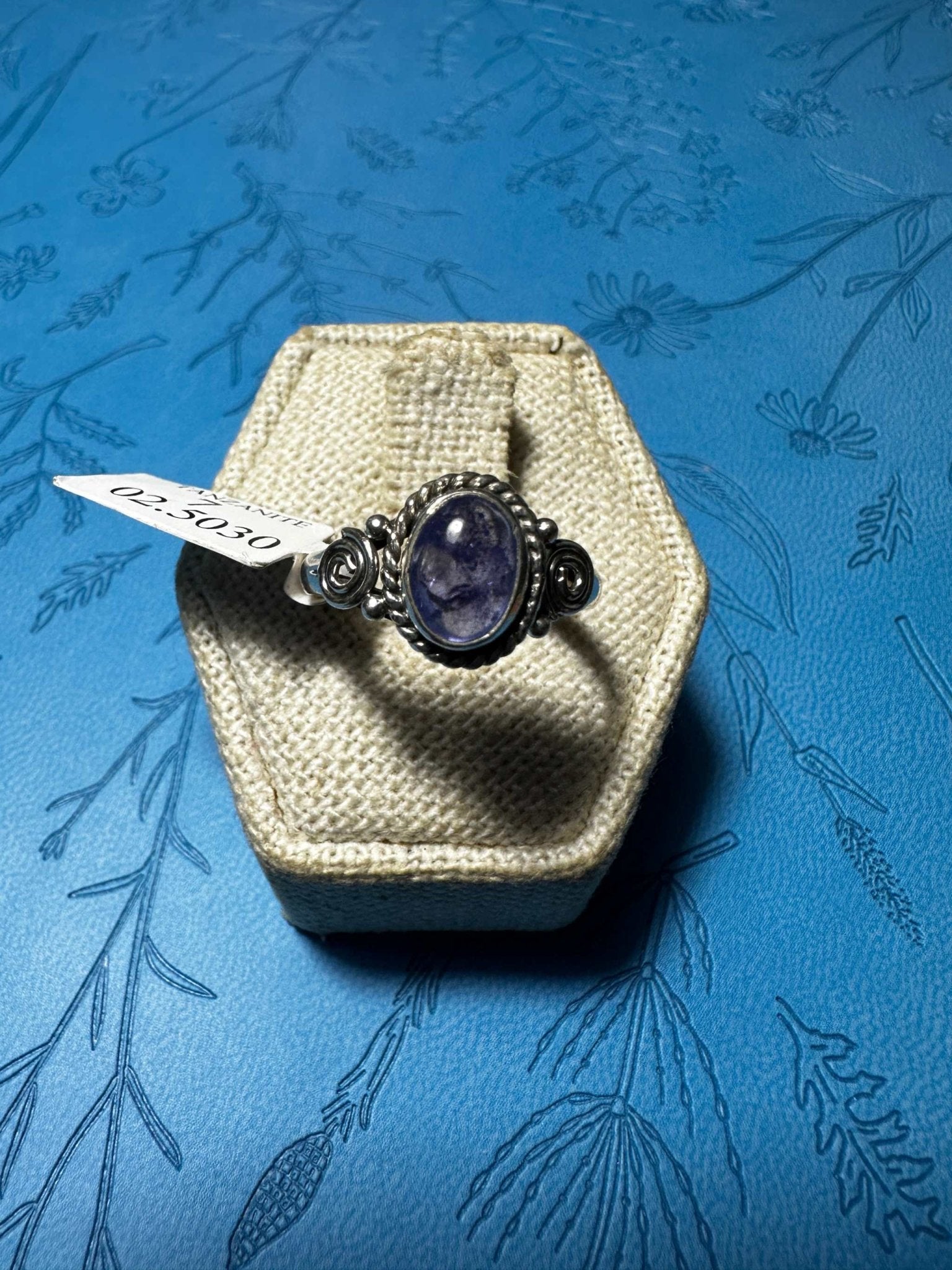 Tanzanite Ring 02.5030 - Sacred Crystals Rings