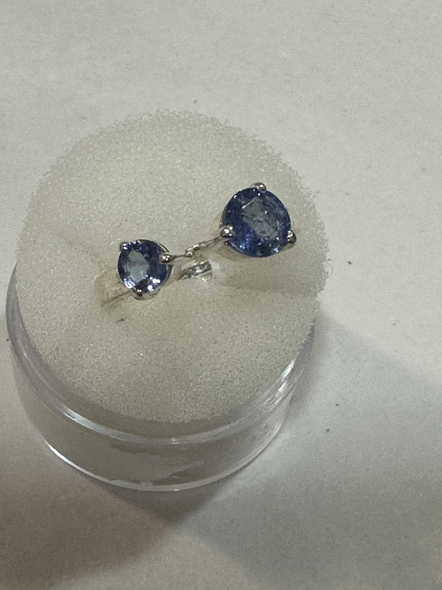 Tanzanite Ring "Twin Spark" - Sacred Crystals Rings