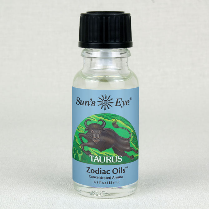 Taurus Zodiac Oil — Sun's Eye bottle