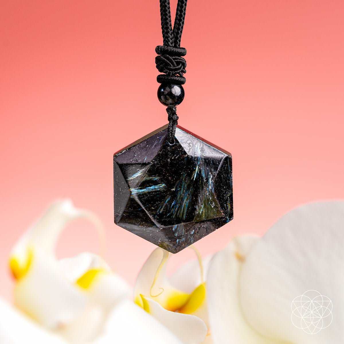 The Arfvedsonite Deep Healing Pendant