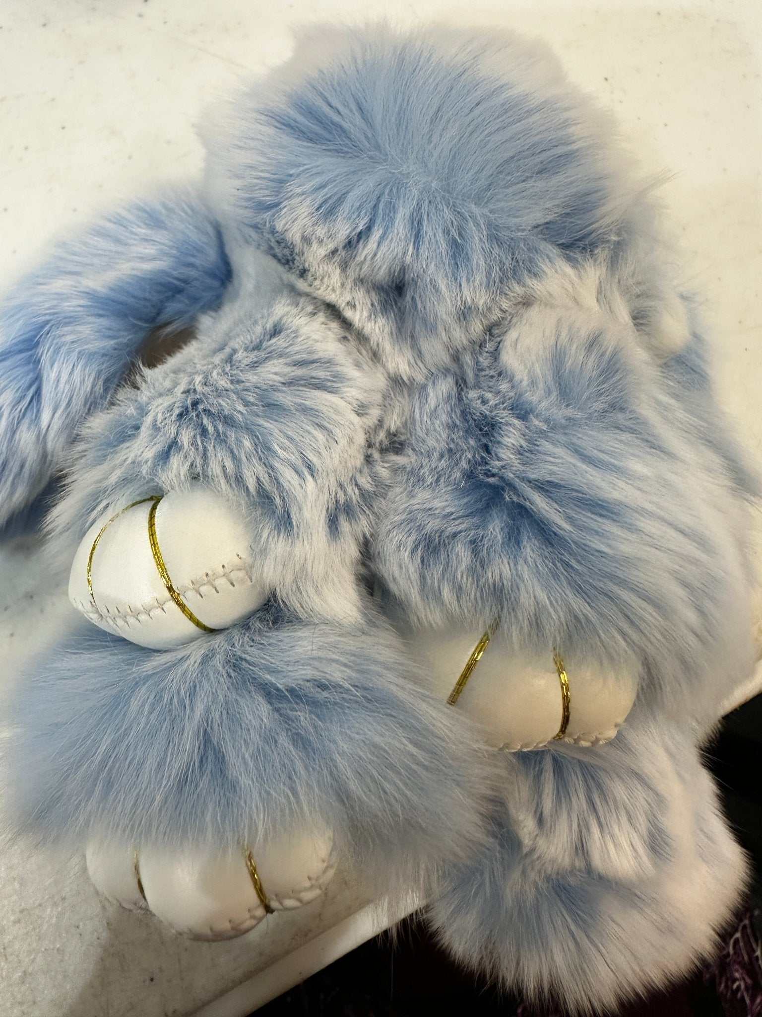 The Faux Fur Bunny - Sacred Crystals Healer&#39;s Toolbox