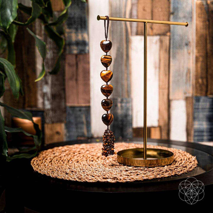 The Protection Tassel - Tiger Eye