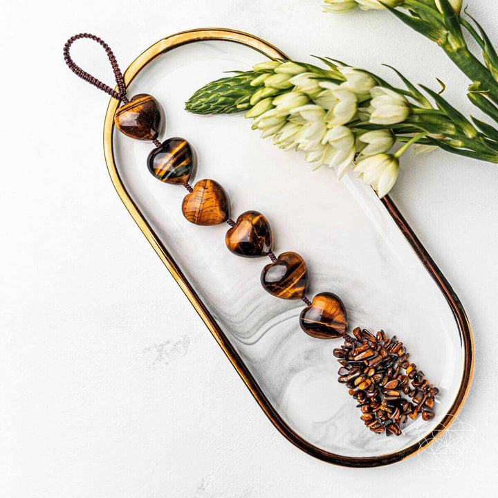 The Protection Tassel - Tiger Eye