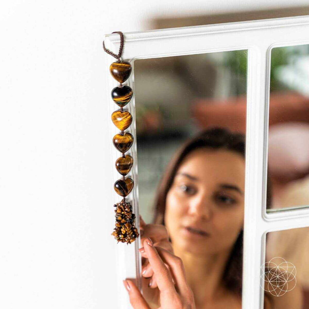 The Protection Tassel - Tiger Eye