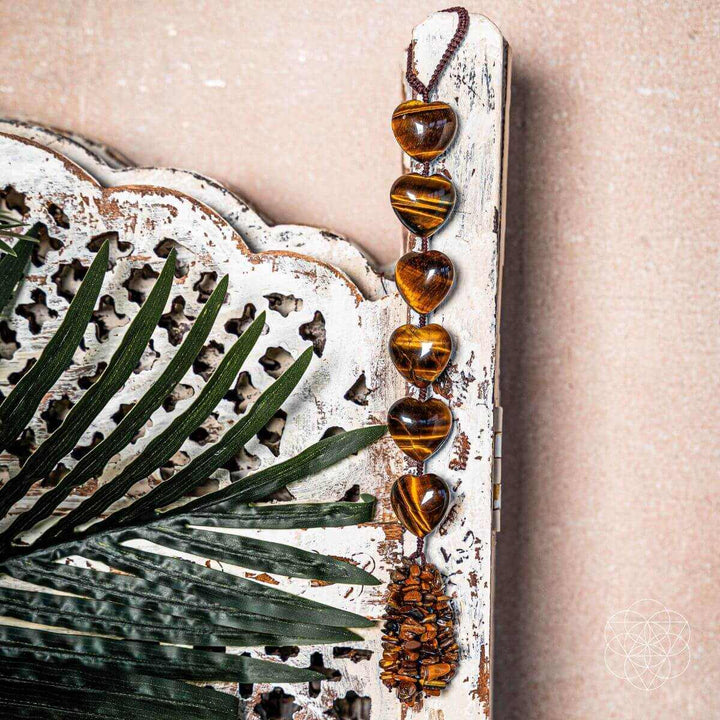 The Protection Tassel - Tiger Eye