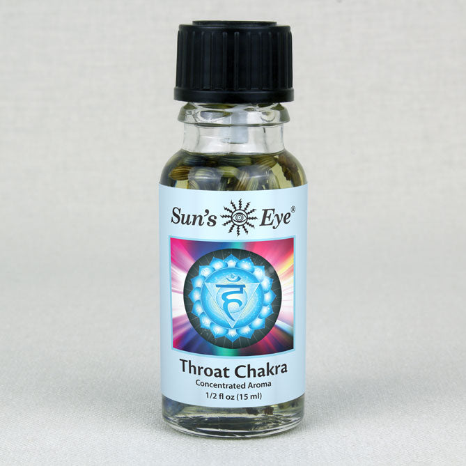 Throat Chakra Oil — Sun's Eye bottle