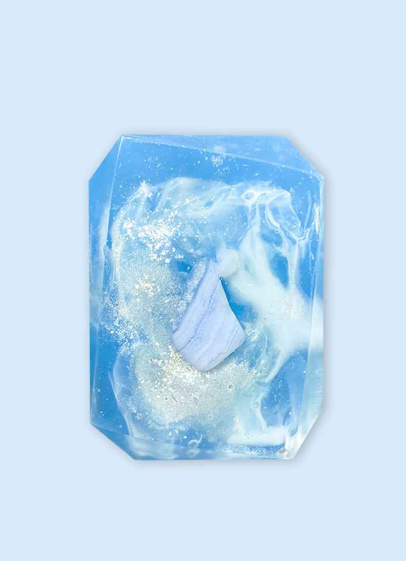 Restored voice – Crystal-infused bar soap