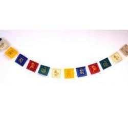 Tibetan Paper Prayer Flags - Sacred Crystals Prayer Flag