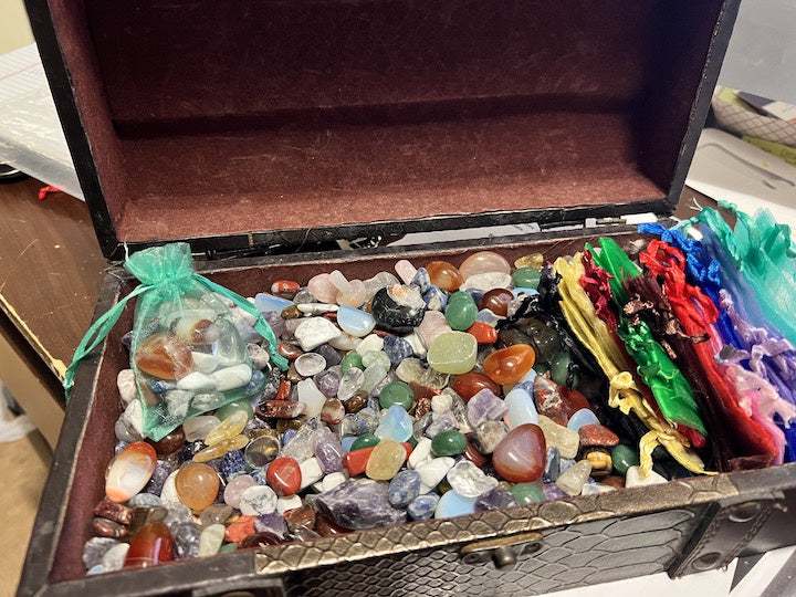 Treasure Box Bag - Sacred Crystals Crystals