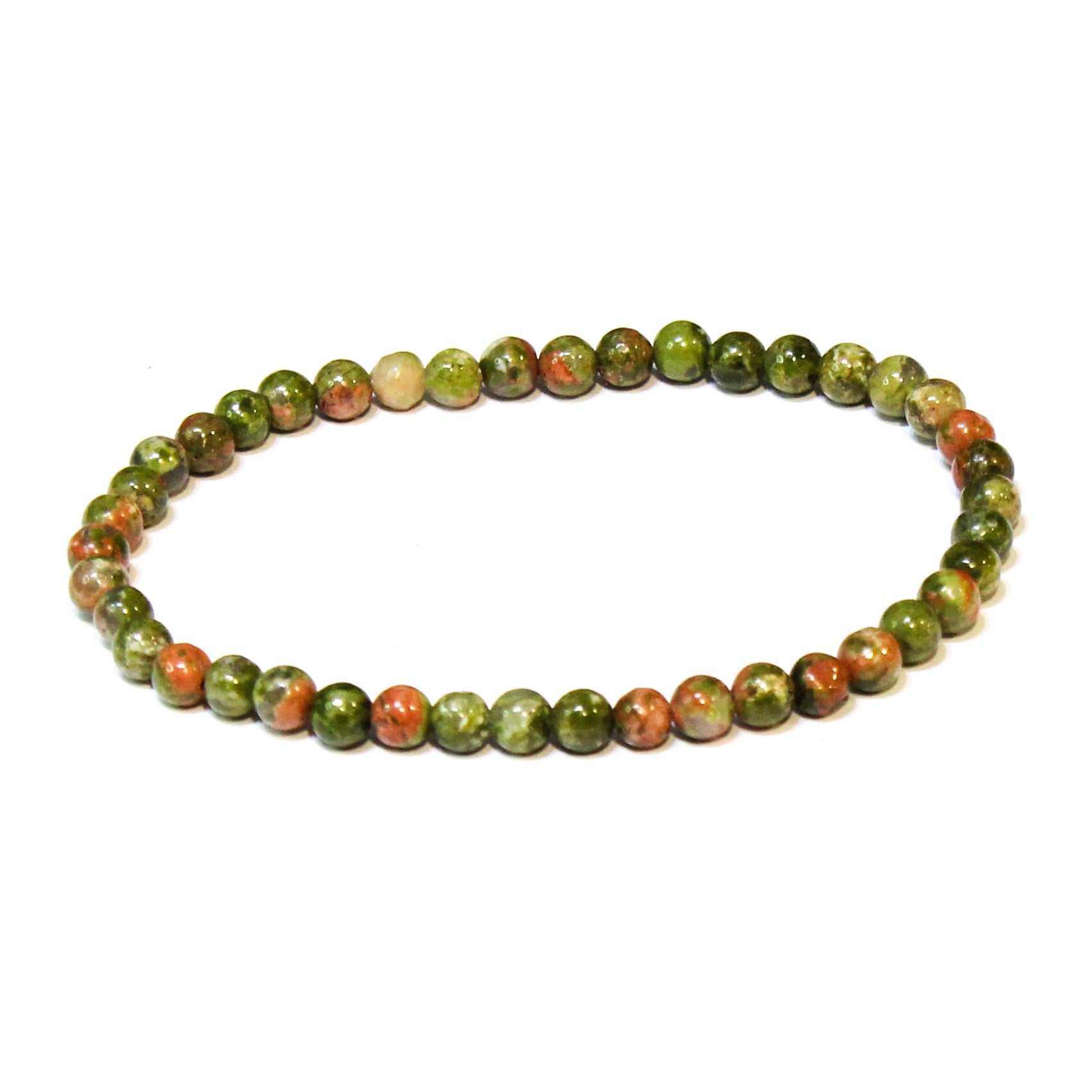 Unakite Bracelet 4mmBraceletsUnakite Bracelet 4mm